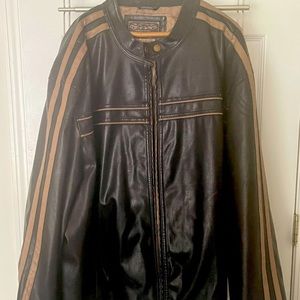 Men’s leather  Moto jacket!